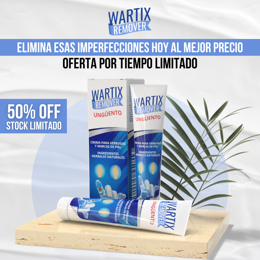 WARTIX REMOVER™ - Elimina verrugas y lunares con suavidad y rapidez