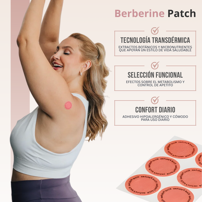 Berberine Patch™ – Control diario, sin pastillas y sin complicaciones.