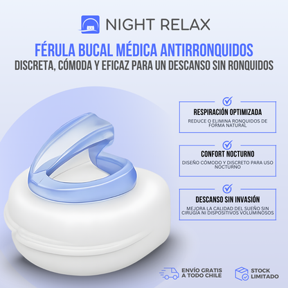 Night Relax™ – Duerme en silencio, despierta renovado