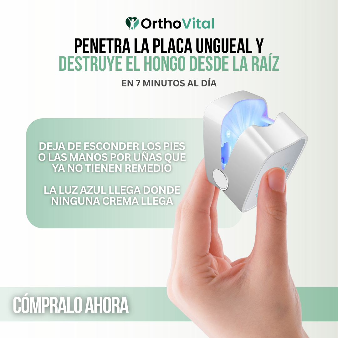 OrthoVital™ | Dispositivo de Luz Azul para Hongos en Uñas