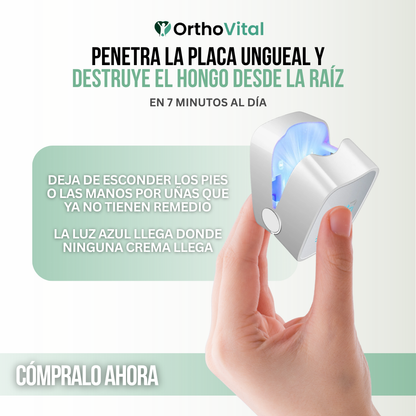 OrthoVital™ | Dispositivo de Luz Azul para Hongos en Uñas