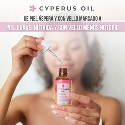 Cyperus Oil™ — Menos vello, más piel. Naturalmente