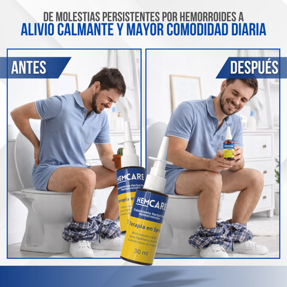 Hem Care™ - alivio natural, justo donde lo necesitas
