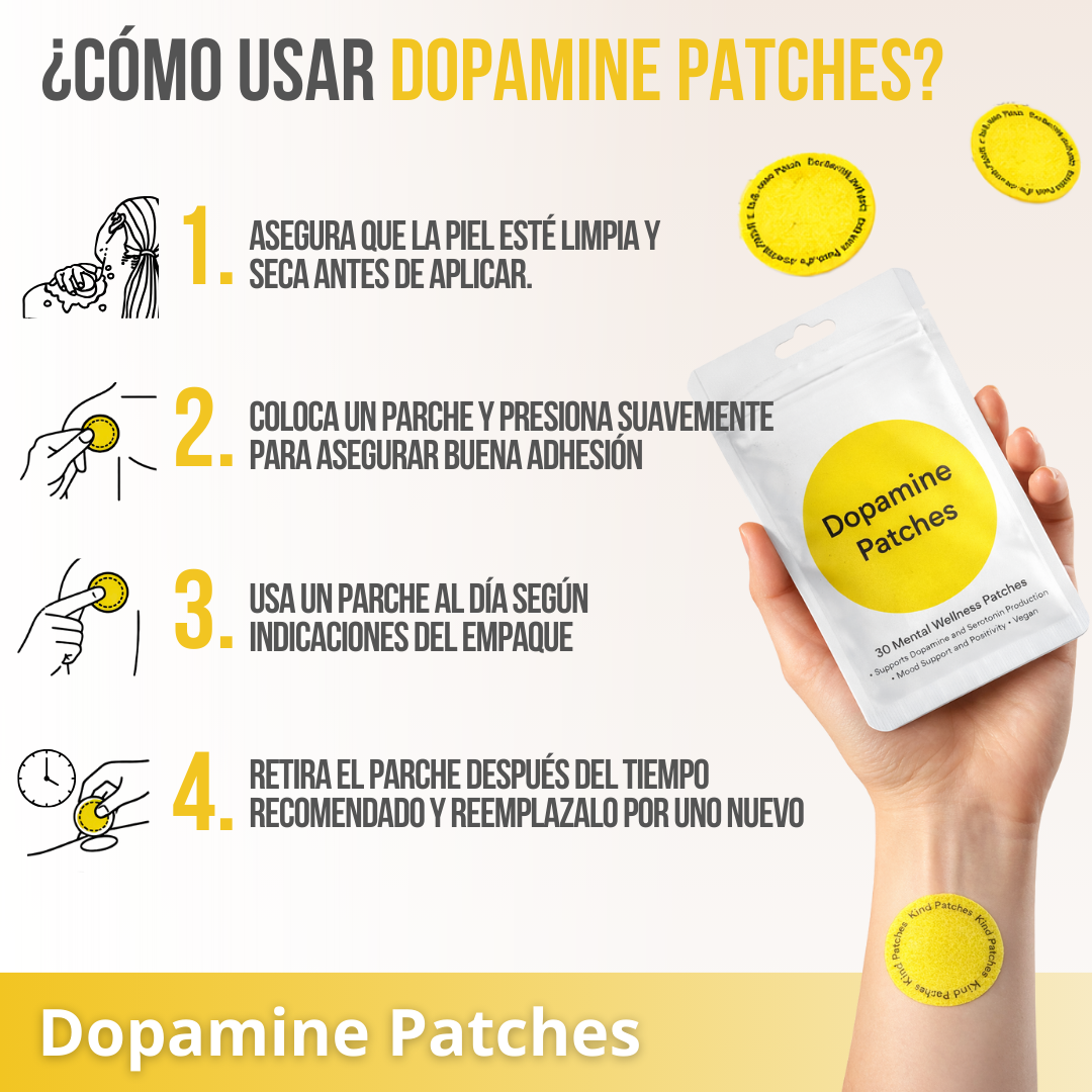 Dopamine Patches™ – Bienestar mental, todos los días, sin complicaciones