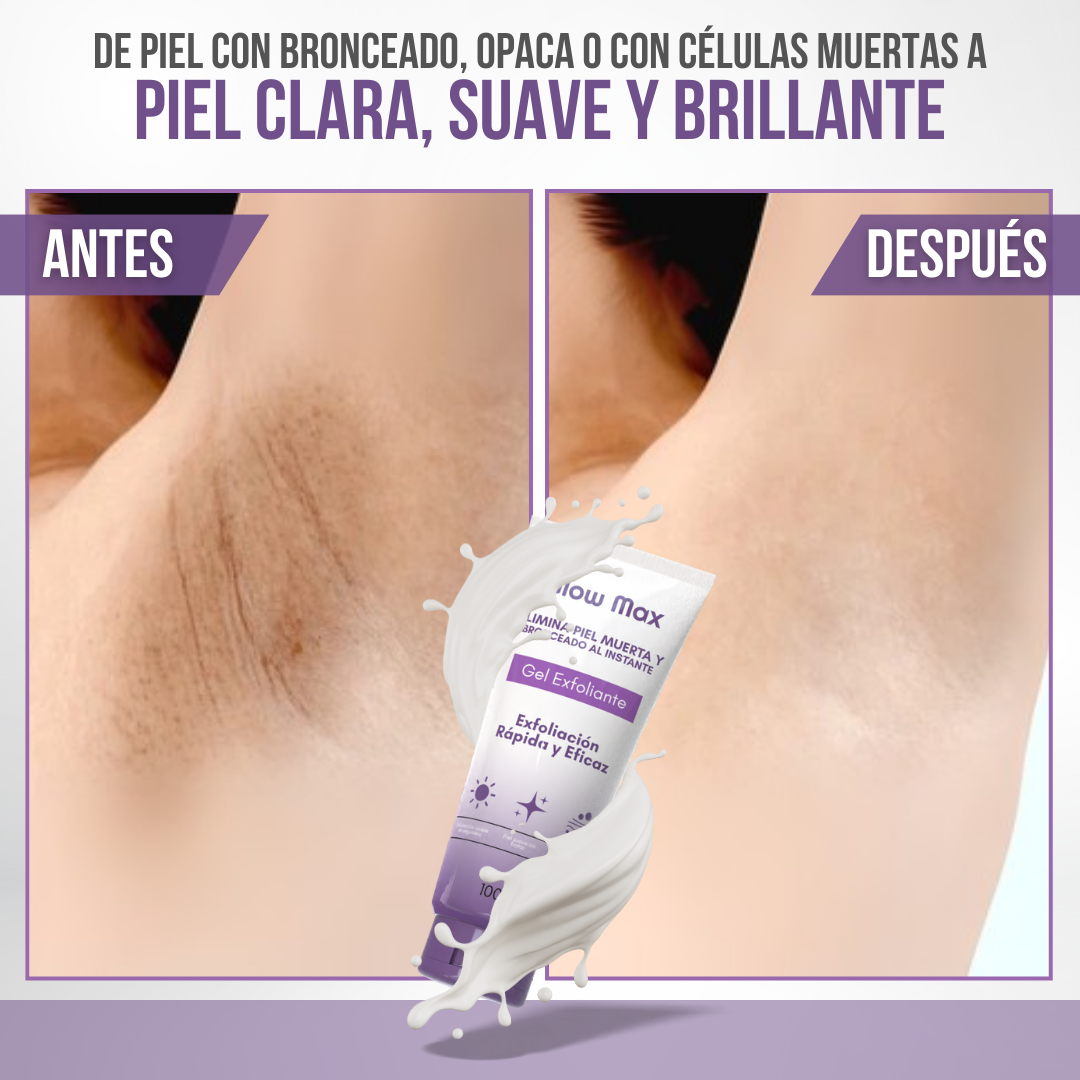Glow Max™ — Exfoliación instantánea, piel luminosa al momento