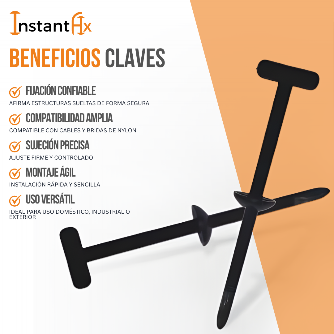 Instant Fix™ – Fija en segundos, confía por mucho tiempo