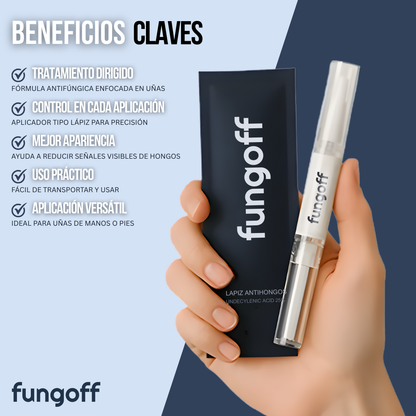 Fung Off™ – Precisión directa para uñas más sanas