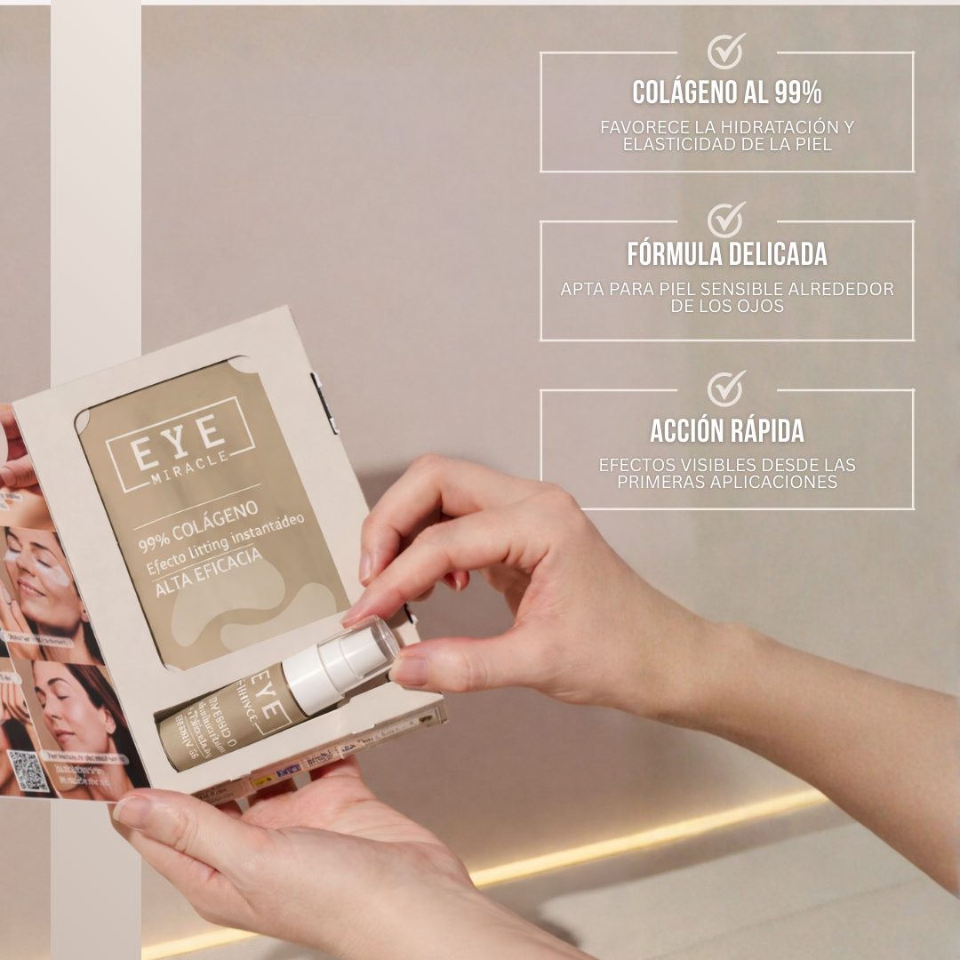 Eye Miracle™ – Colágeno que transforma tu piel desde la primera mirada