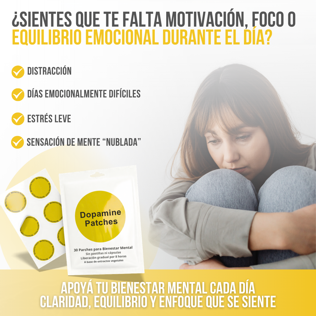 Dopamine Patches™ – Bienestar mental, todos los días, sin complicaciones