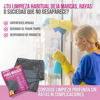 Wipe Max™ – Limpieza impecable, solo con agua